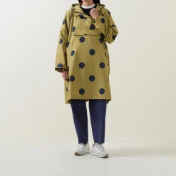 Best Tatella Polka Dot Raincoat Women Coats & Jackets