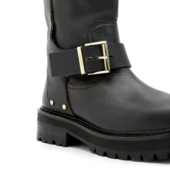 Outlet Tay Leather Biker Boots Women Boots