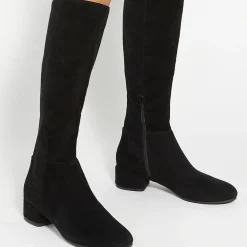 Clearance Tayla Suede Stretch Knee-High Boots Women Boots