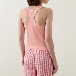 Teasel Ribbed Tank Top Women Sleepwear