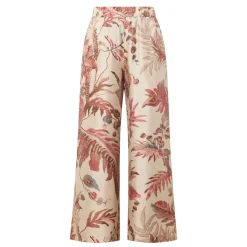 Clearance Temide Tapestry Wide Leg Trousers Women Trousers & Shorts