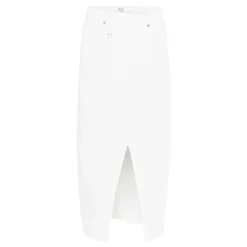 Tempa Denim Wrap Skirt Women Skirts