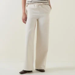 Discount Tenni High-Rise Wide Leg Trousers Women Trousers & Shorts