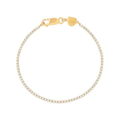 Sale Tennis Chain 18k Gold-Plated Bracelet Women Bracelets
