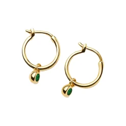 New Tennis Charm Mini Hoop Earrings Women Earrings