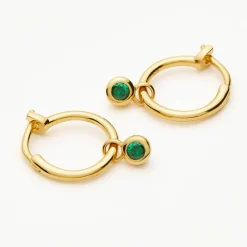 New Tennis Charm Mini Hoop Earrings Women Earrings