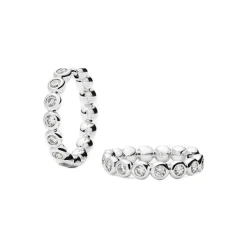Sale Tennis Medium Hoop Earrings Women Earrings