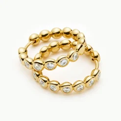 Outlet Tennis Medium Hoop Earrings Women Earrings