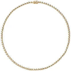 Discount Tennis Round Necklace Women Necklaces