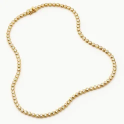 Discount Tennis Round Necklace Women Necklaces