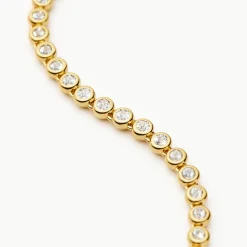 Discount Tennis Round Necklace Women Necklaces