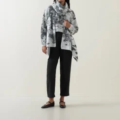 Hot Textured Cropped Sweater Women Sweaters & Cardigans