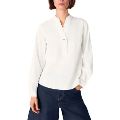Sale Textured Frill Blouse Women Tops