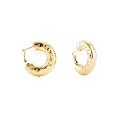 Outlet Textured Glow Hoops Women Earrings