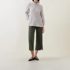 Discount Textured Half-Zip Sweatshirt Women Sweatshirts & Hoodies
