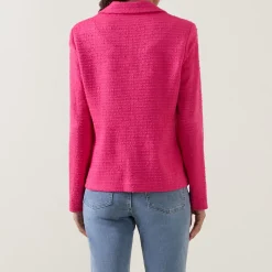 Sale Textured Single-Breasted Blazer Women Coats & Jackets