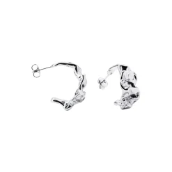 Clearance Textured Statement Hoops Women Earrings
