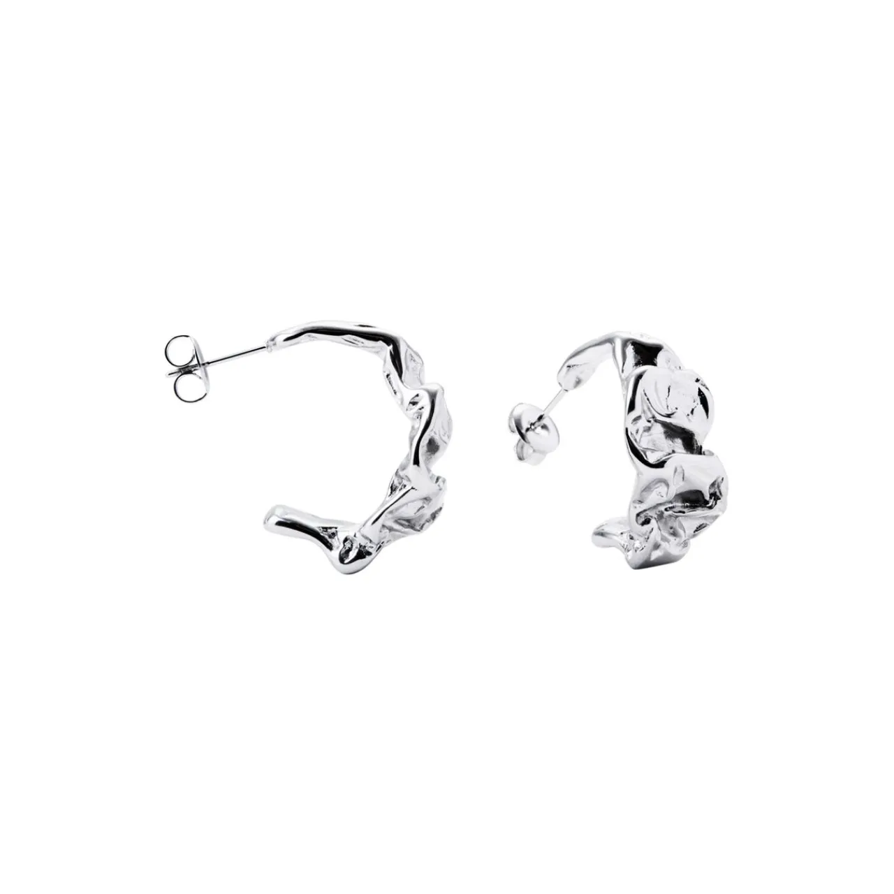 Clearance Textured Statement Hoops Women Earrings