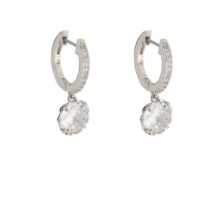Hot That Sparkle Mini Pavé Huggies Women Earrings|Occasion Dressing