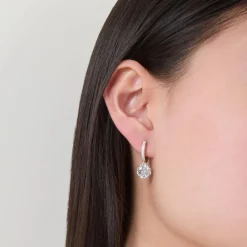 Hot That Sparkle Mini Pavé Huggies Women Earrings|Occasion Dressing