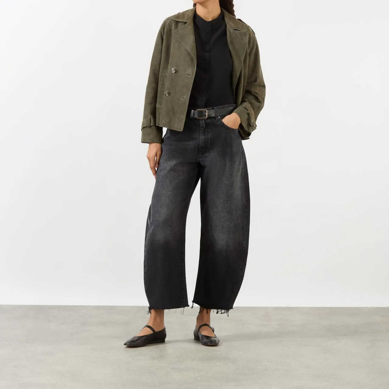 Discount The Bubble Cropped Jeans Women Denim