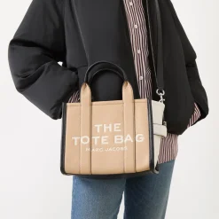 The Colourblock Small Tote Bag Women Tote Bags