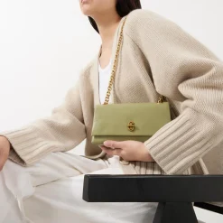Online The Dual Chain Shoulder Bag Women Shoulder Bags