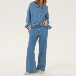 Outlet The Lara 115 Regular Flared Jeans Women Denim