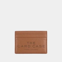 The Leather Card Case Women Wallets