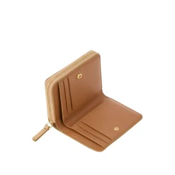 Online The Leather Mini Compact Wallet Women Wallets