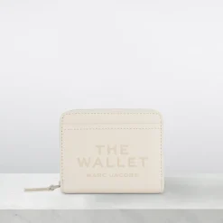 The Leather Mini Compact Wallet Women Wallets