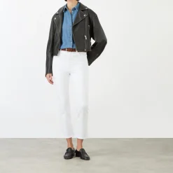 Outlet The Pencil Straight Cropped Jeans Women Denim