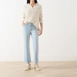 Outlet The Reboot Bootcut Cropped Jeans Women Denim