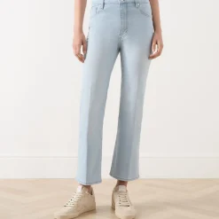 Outlet The Reboot Bootcut Cropped Jeans Women Denim