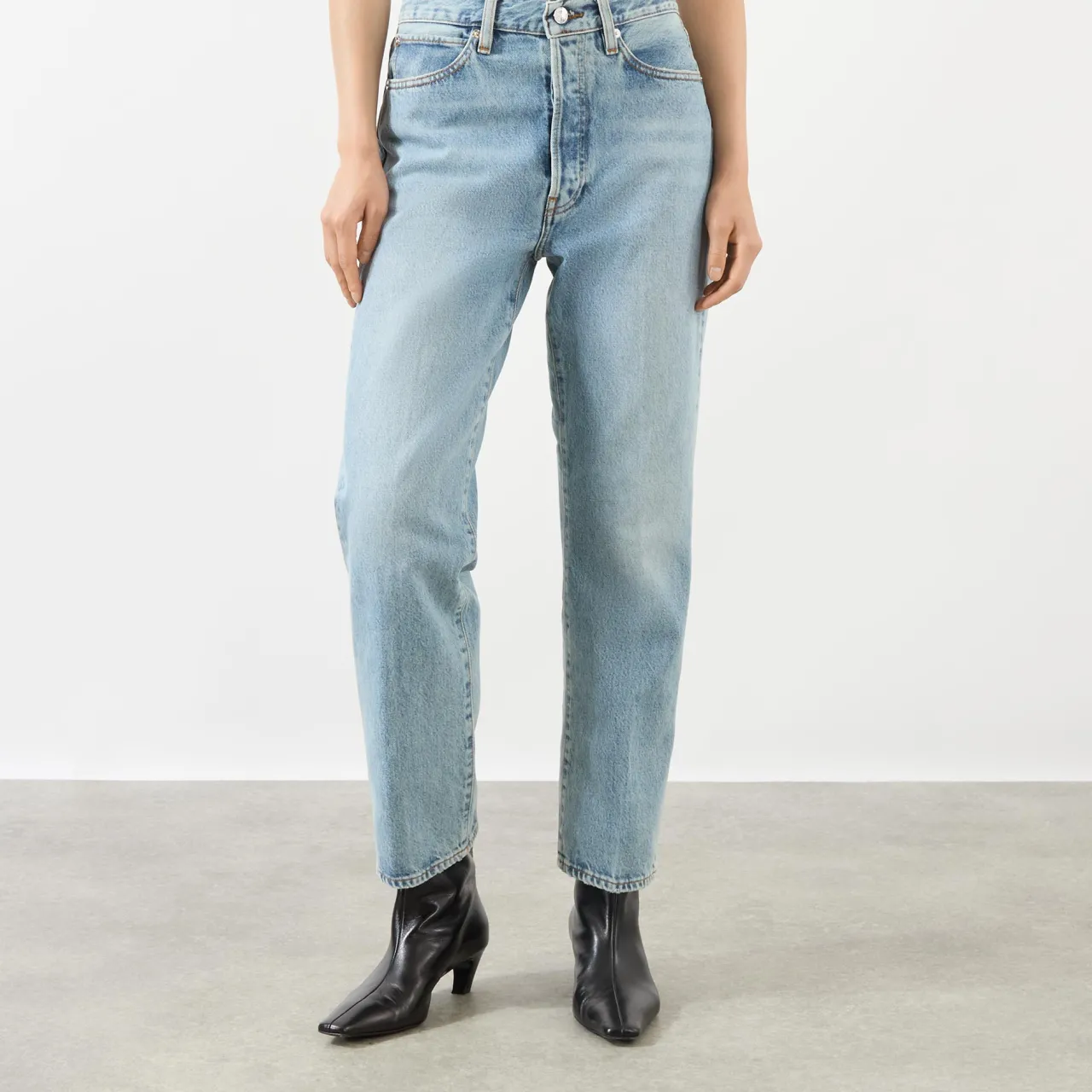 Online The Vertical High-Rise Straight Leg Jeans Women Denim