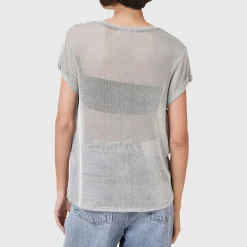 Sale Thea Sheer Sparkle Top Women Tops