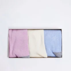Sale Three-Pack Knitted Socks Women Hosiery
