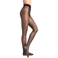 New Three-Pack Satin Touch Tights Black Women Hosiery