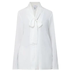 Discount Tie-Neck Tunic Women Tops