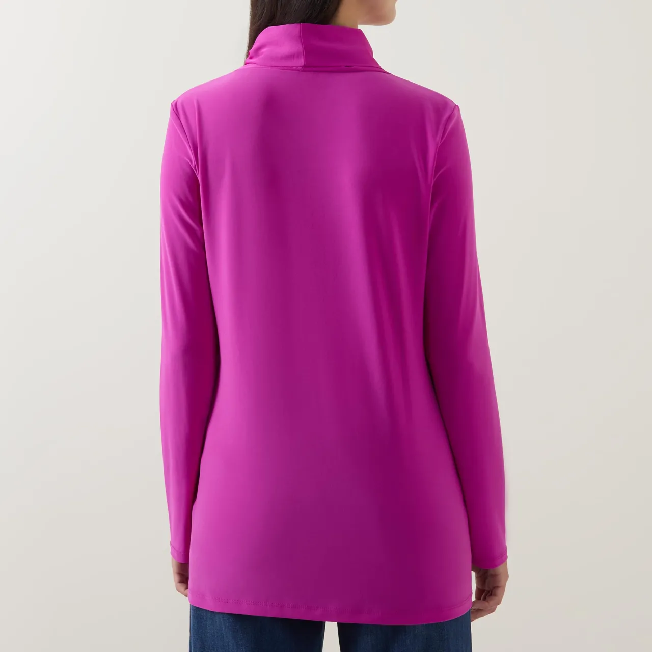 Clearance Tie-Neck Tunic Women Tops