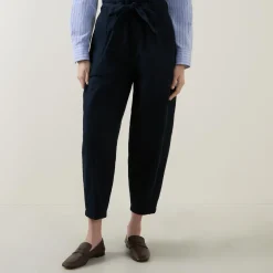 Best Tie-Waist Cropped Chinos Women Trousers & Shorts