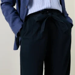 Best Tie-Waist Cropped Chinos Women Trousers & Shorts