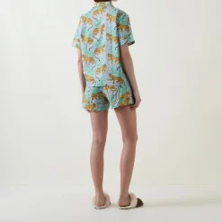 Discount Tiger Short Pyjama Set Women Sleepwear