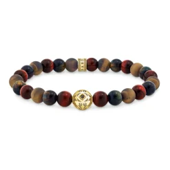New Tiger's Eye Beaded Bracelet Women Bracelets