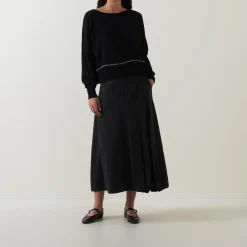 Sale Tipped Knit Sweater Women Sweaters & Cardigans