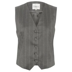 Best Tito Pinstripe Tailored Waistcoat Women Coats & Jackets