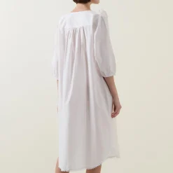 Clearance Toby Voile Ruffle-Trim Night Dress Women Sleepwear
