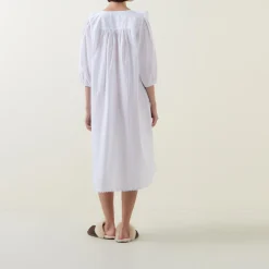Sale Toby Voile Ruffle-Trim Night Dress Women Sleepwear