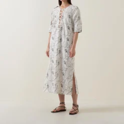 Best Tone Embroidered Dress Women Dresses