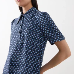 New Tonino Mini Hearts Polo Top Women Tops